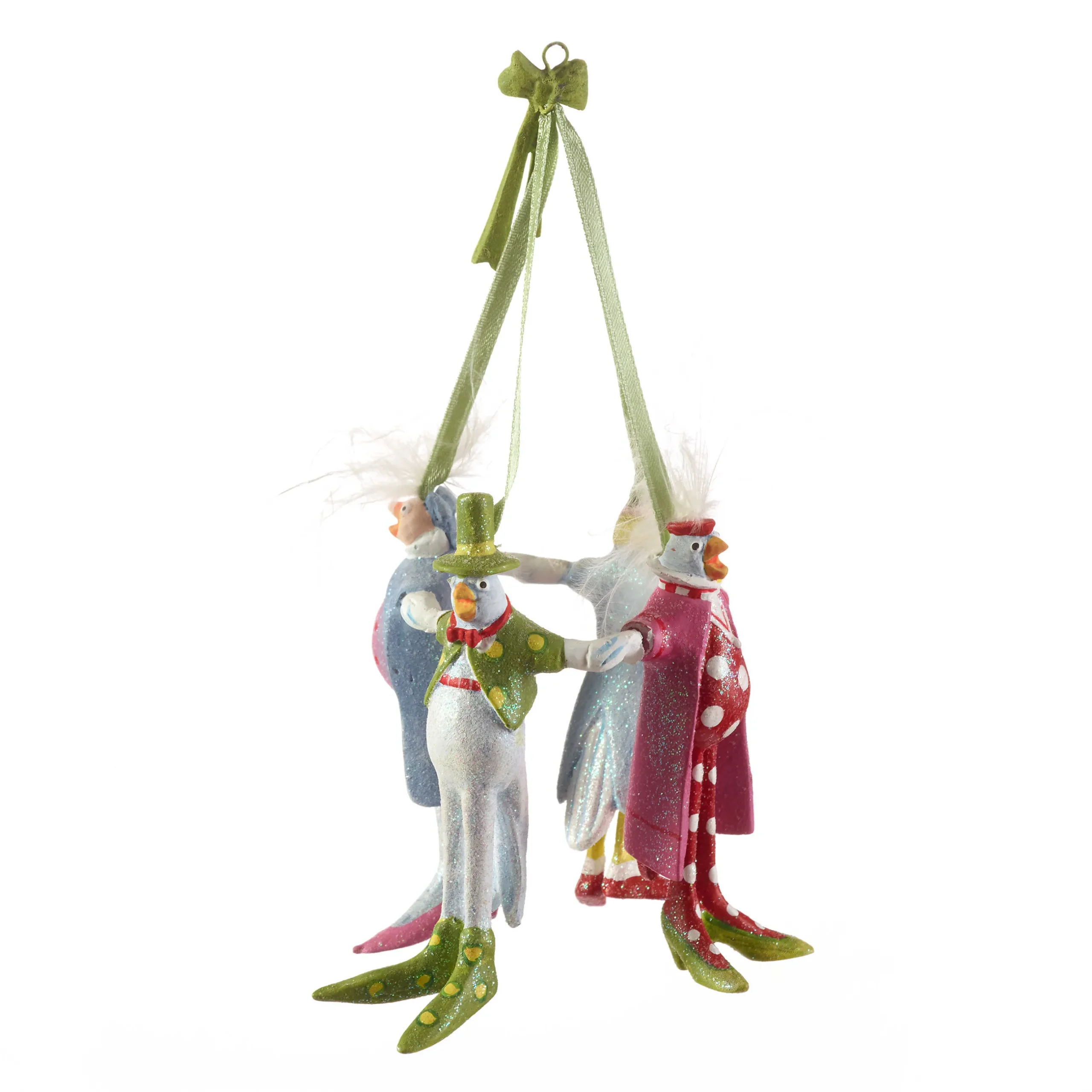 Holiday|MacKenzie-Childs Patience Brewster 12 Days 4 Calling Birds Ornament