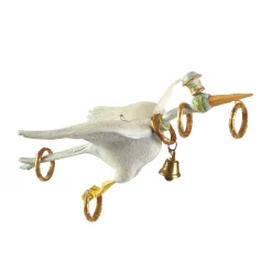 Holiday|MacKenzie-Childs Patience Brewster 12 Days 5 Golden Rings Ornament