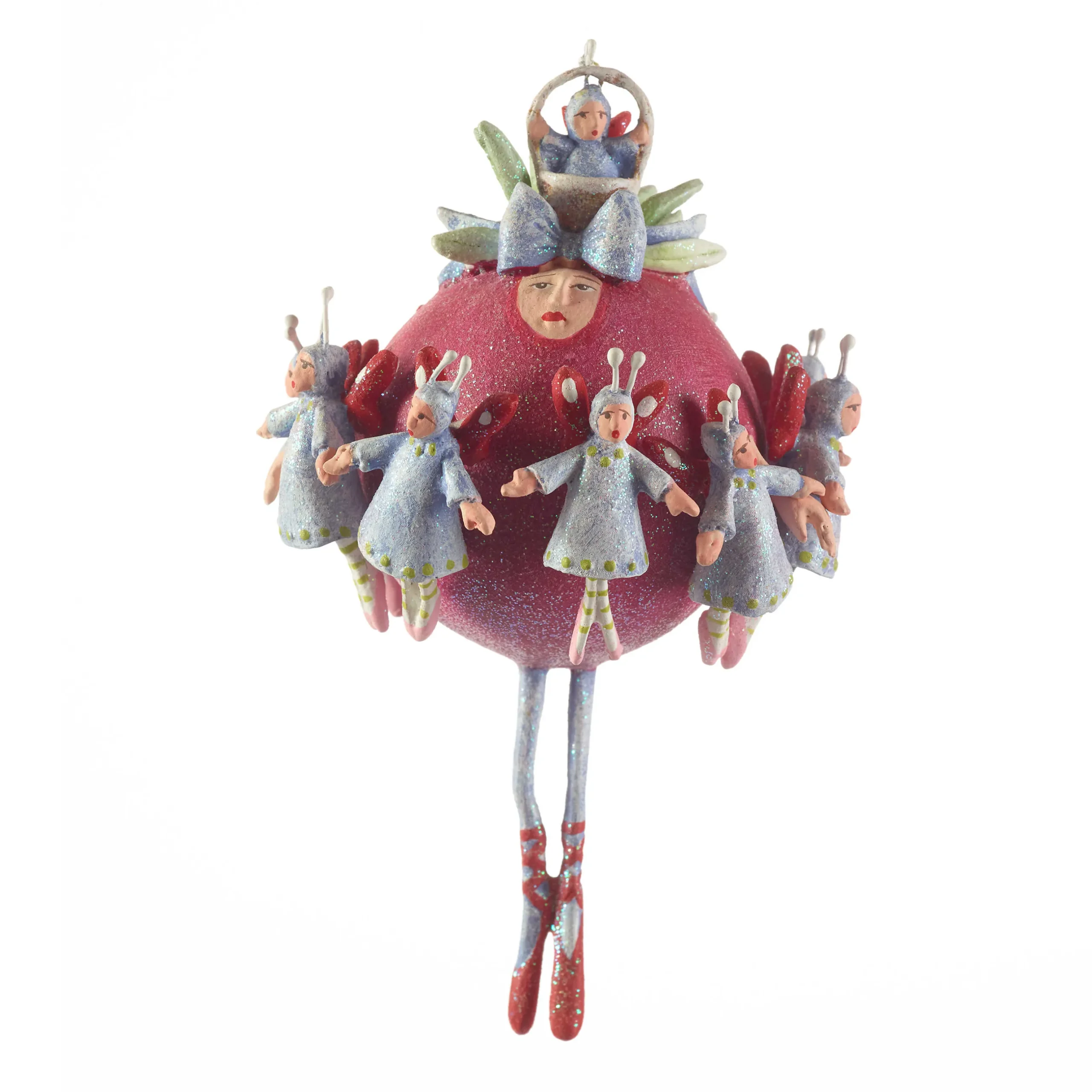 Holiday|MacKenzie-Childs Patience Brewster 12 Days 11 Ladies Dancing Ornament