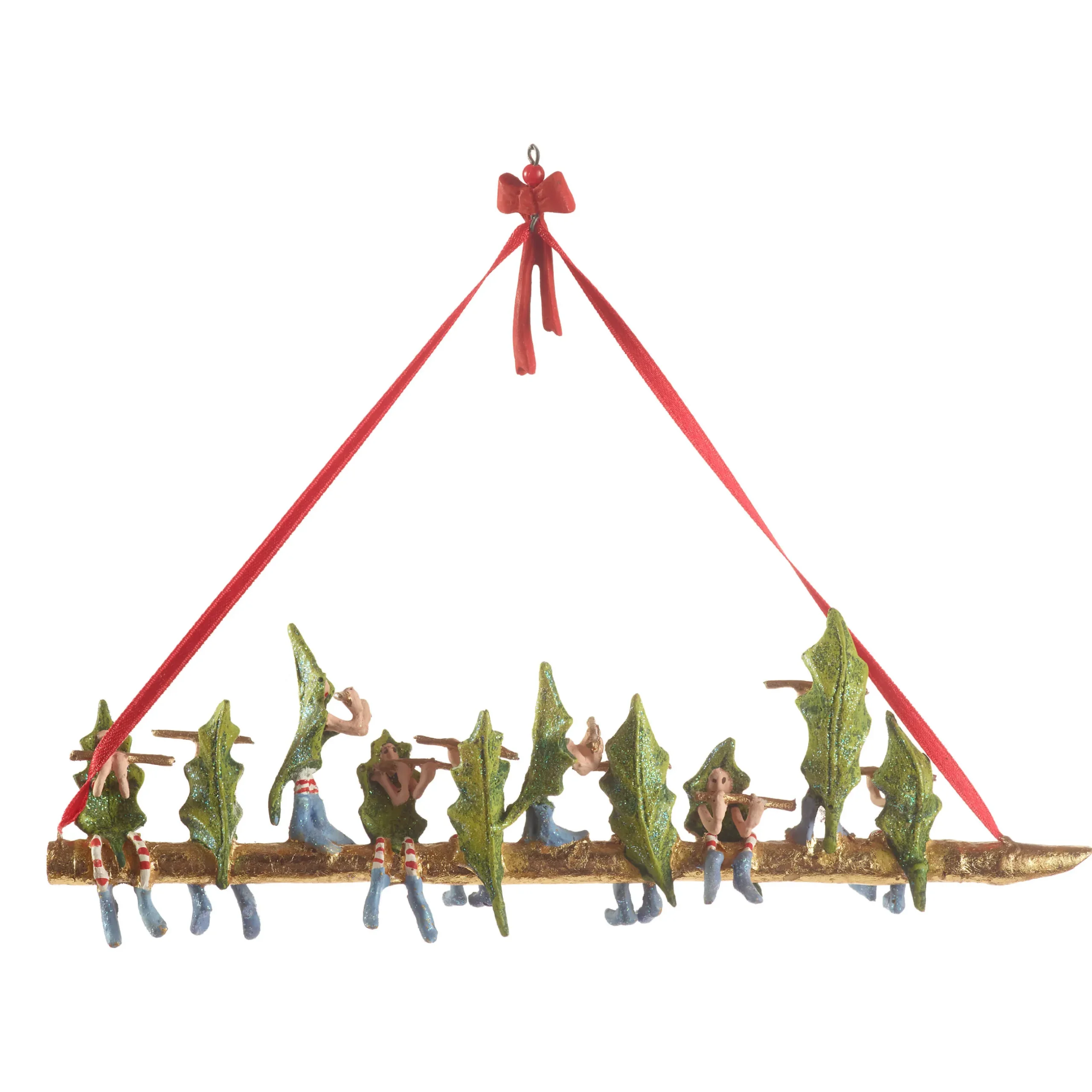 Holiday|MacKenzie-Childs Patience Brewster 12 Days 10 Pipers Piping Ornament