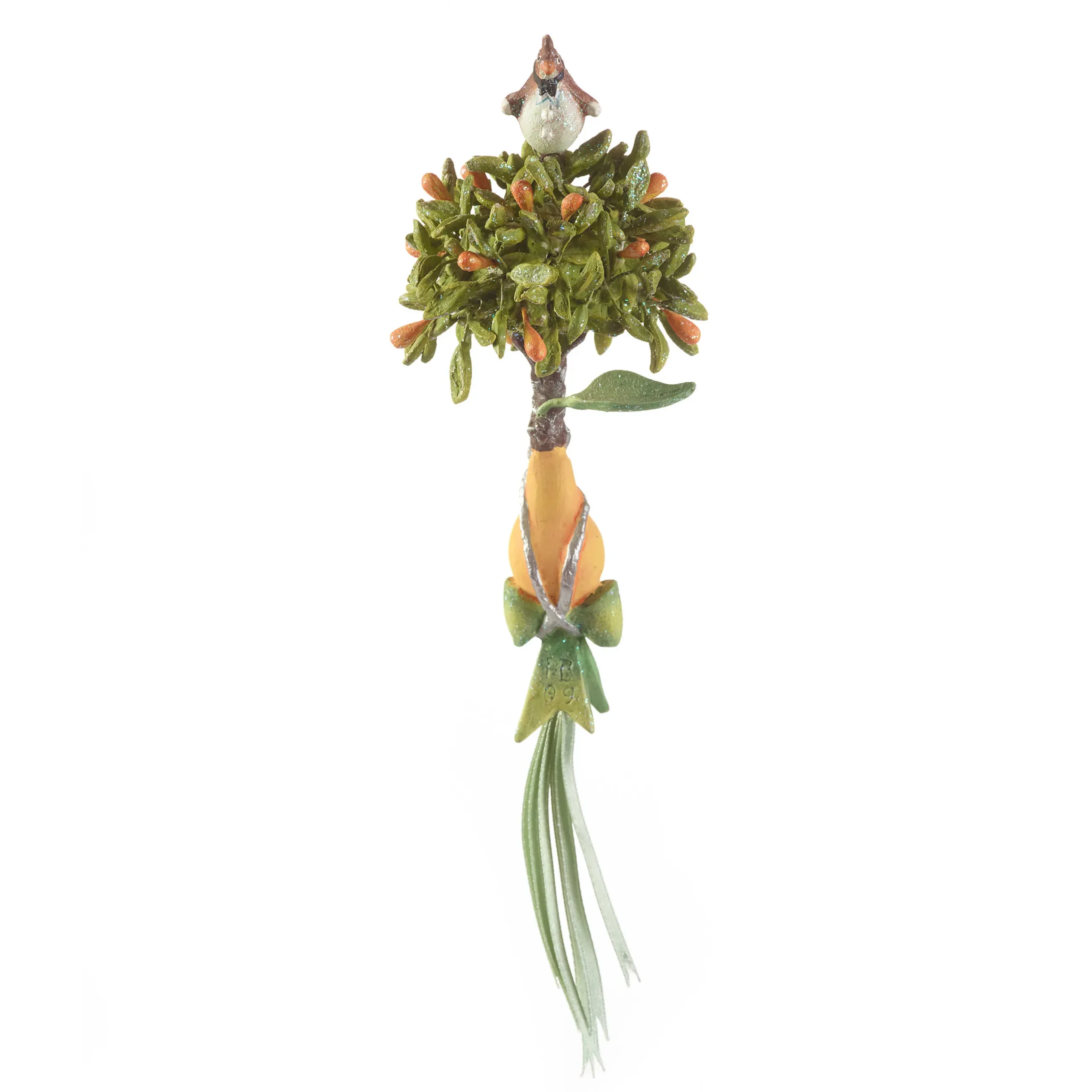 Holiday|MacKenzie-Childs Patience Brewster 12 Days Partridge in a Pear Tree Ornament