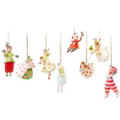 Holiday|MacKenzie-Childs Patience Brewster Angel Mini Ornament Set