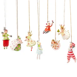 Holiday|MacKenzie-Childs Patience Brewster Angel Mini Ornament Set