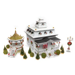 Holiday|Room Accents|MacKenzie-Childs Patience Brewster Caroler House Display