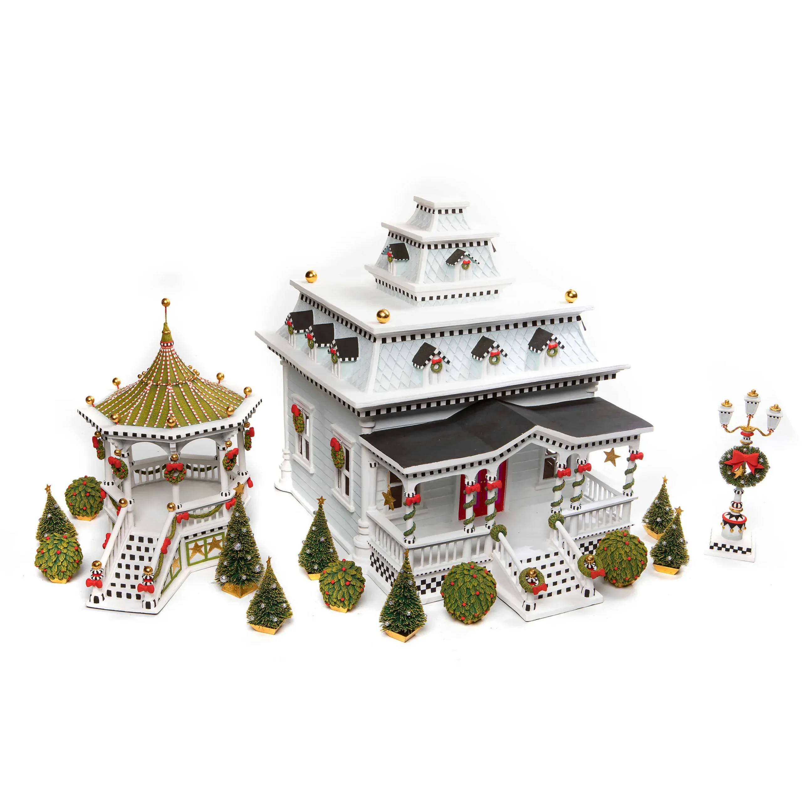 Holiday|Room Accents|MacKenzie-Childs Patience Brewster Caroler Lamp Post