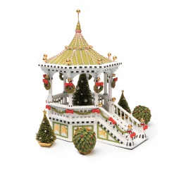 Holiday|Room Accents|MacKenzie-Childs Patience Brewster Caroler Gazebo Display