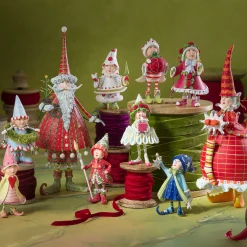 Holiday|Room Accents|MacKenzie-Childs Patience Brewster Dash Away Dashing Santa Figure