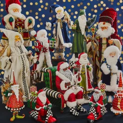 Holiday|Room Accents|MacKenzie-Childs Patience Brewster Dash Away Dashing Santa Figure