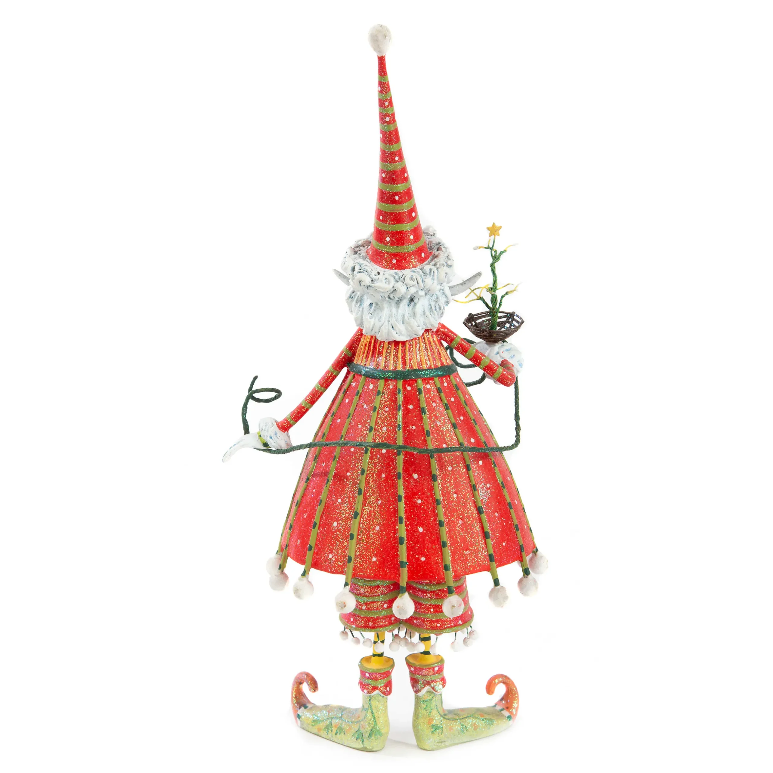 Holiday|Room Accents|MacKenzie-Childs Patience Brewster Dash Away Dashing Santa Figure