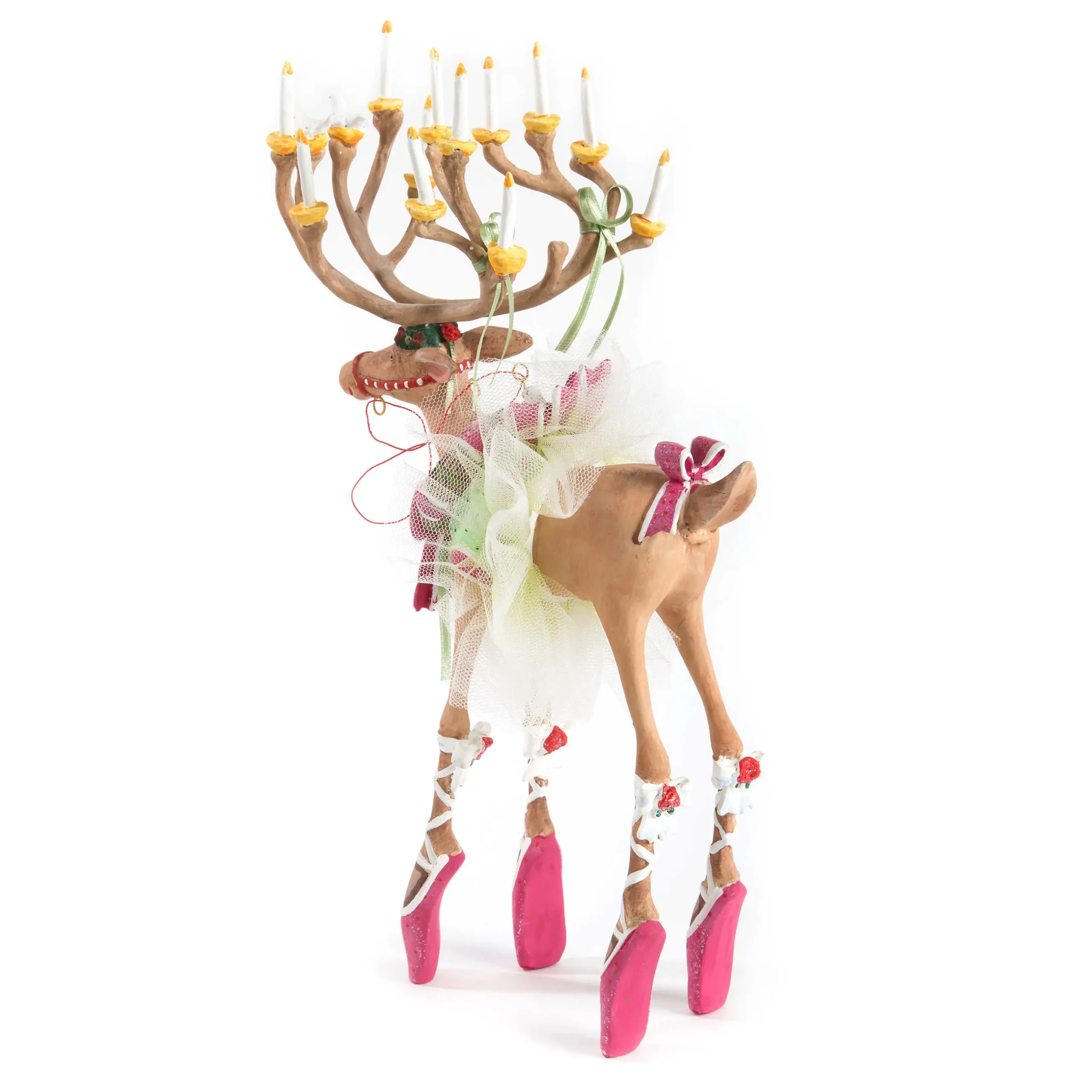 Holiday|Room Accents|MacKenzie-Childs Patience Brewster Dash Away Dancer Reindeer Figure