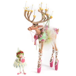 Holiday|Room Accents|MacKenzie-Childs Patience Brewster Dash Away Dancer Reindeer Figure