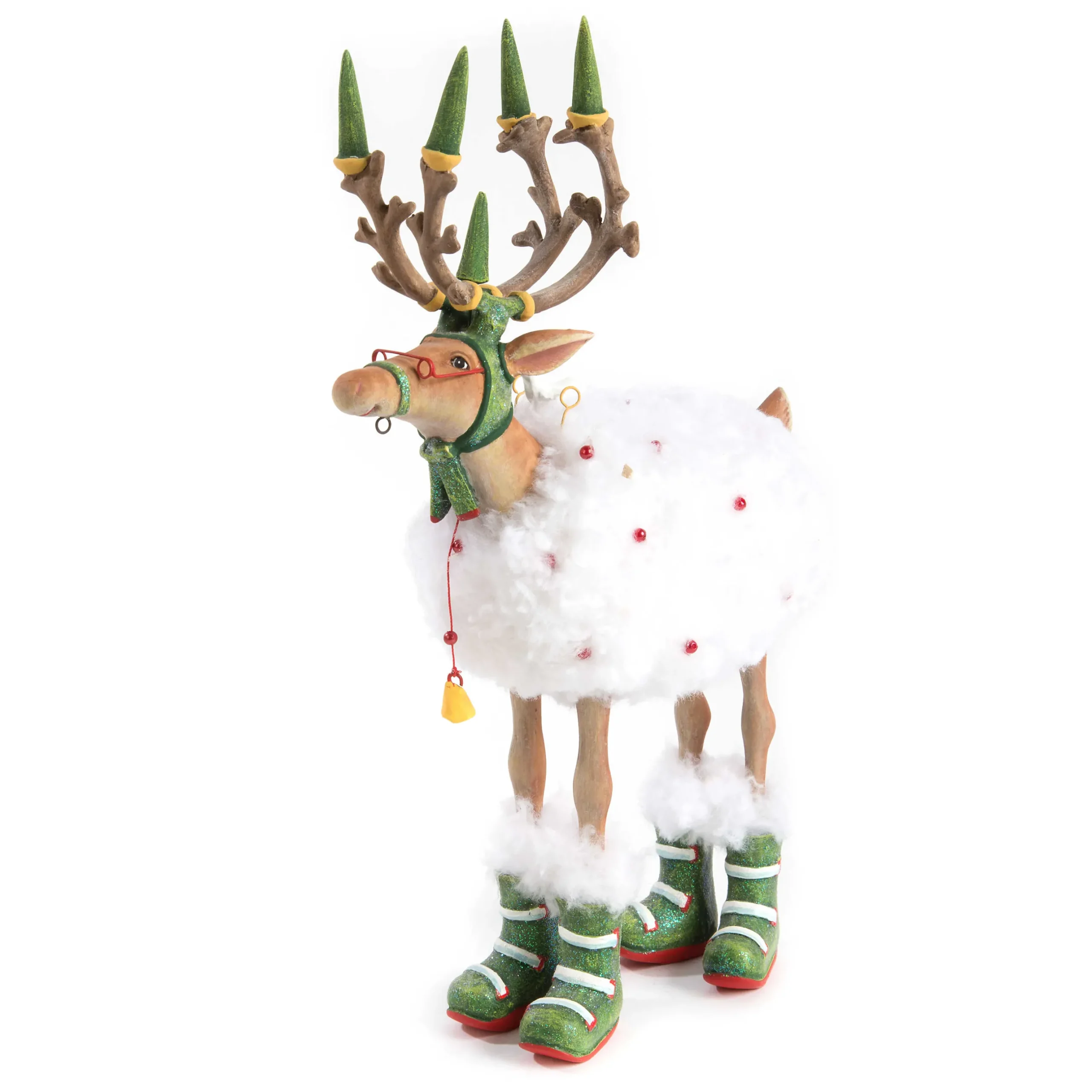 Holiday|Room Accents|MacKenzie-Childs Patience Brewster Dash Away Blitzen Reindeer Figure