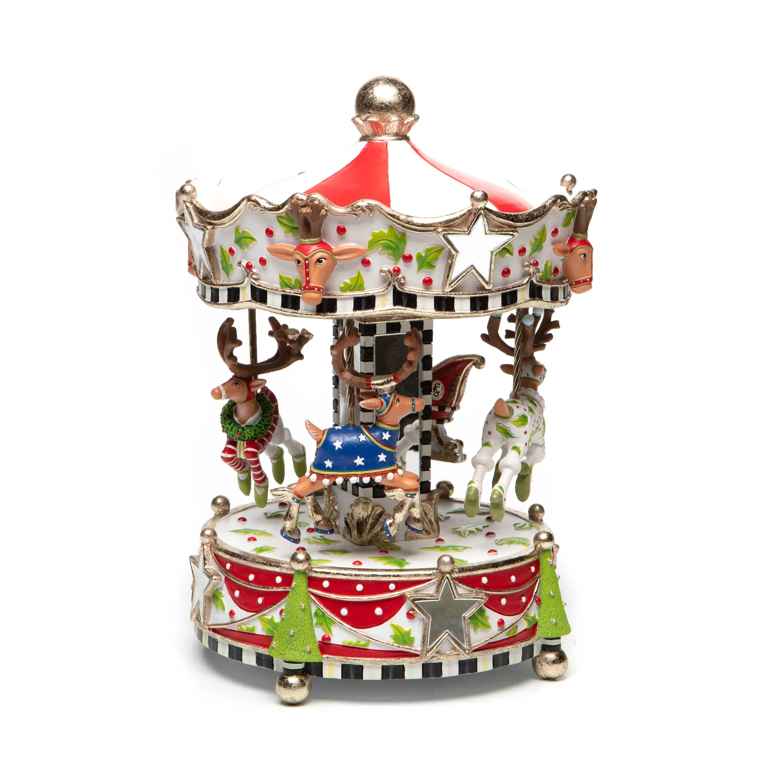 Holiday|Room Accents|MacKenzie-Childs Patience Brewster Dash Away Carousel