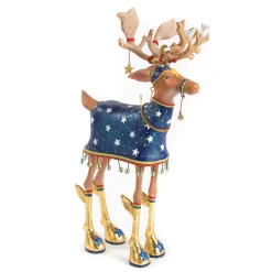 Holiday|Room Accents|MacKenzie-Childs Patience Brewster Dash Away Comet Reindeer Figure
