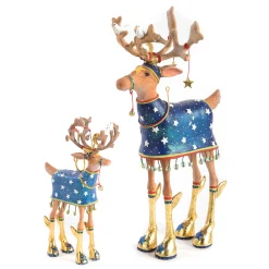 Holiday|Room Accents|MacKenzie-Childs Patience Brewster Dash Away Comet Reindeer Figure