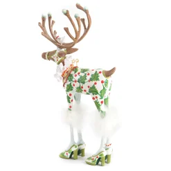 Holiday|Room Accents|MacKenzie-Childs Patience Brewster Dash Away Vixen Reindeer Figure