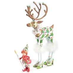Holiday|Room Accents|MacKenzie-Childs Patience Brewster Dash Away Vixen Reindeer Figure