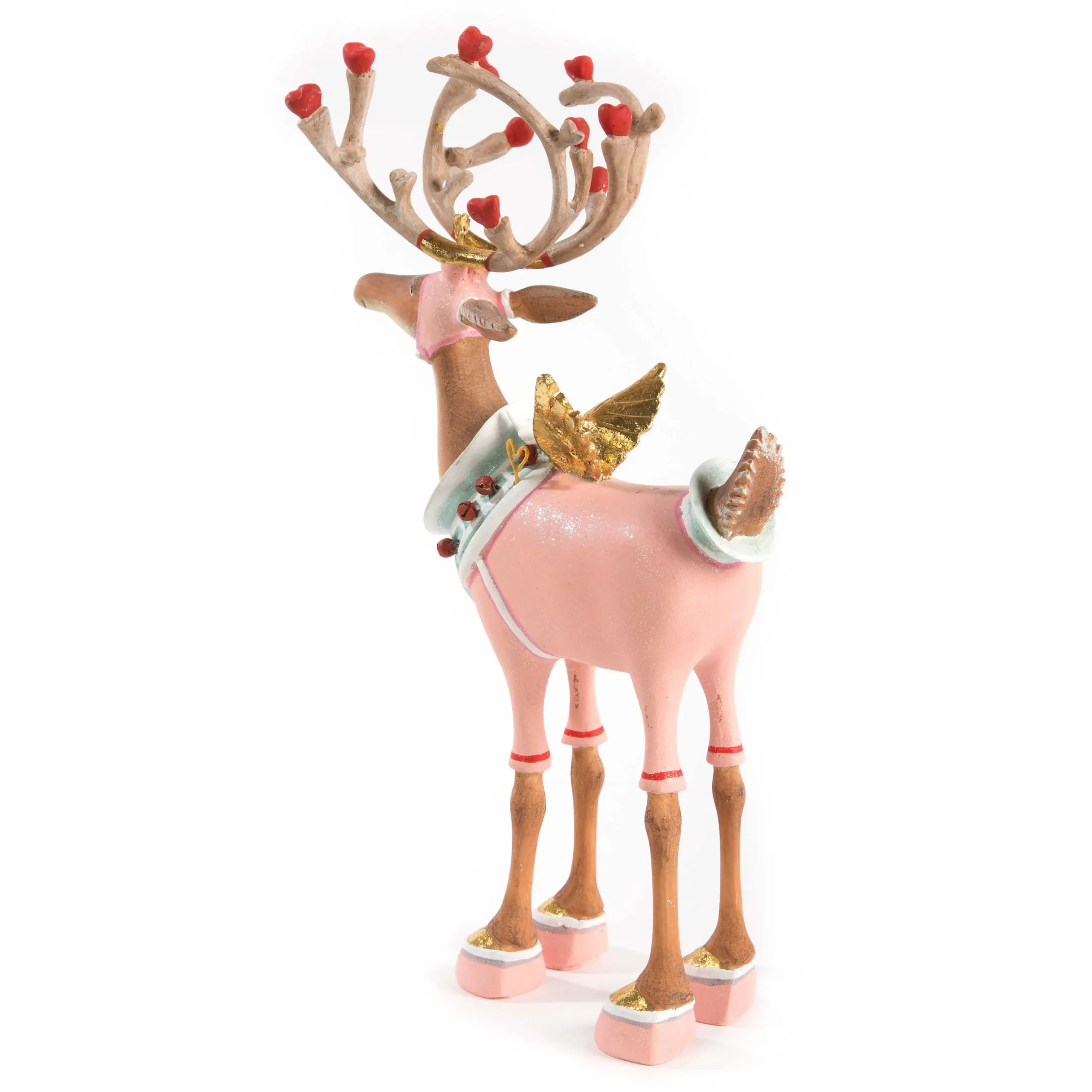 Holiday|Room Accents|MacKenzie-Childs Patience Brewster Dash Away Cupid Reindeer Figure