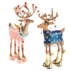 Holiday|Room Accents|MacKenzie-Childs Patience Brewster Dash Away Cupid Reindeer Figure