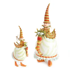 Holiday|Room Accents|MacKenzie-Childs Patience Brewster Dash Away Mrs. Santa Figure