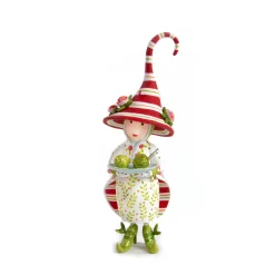 Holiday|MacKenzie-Childs Patience Brewster Dash Away Mrs. Santa's Elf Ornament