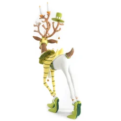 Holiday|Room Accents|MacKenzie-Childs Patience Brewster Dash Away Prancer Reindeer Figure