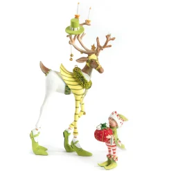 Holiday|Room Accents|MacKenzie-Childs Patience Brewster Dash Away Prancer Reindeer Figure