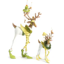 Holiday|Room Accents|MacKenzie-Childs Patience Brewster Dash Away Prancer Reindeer Figure