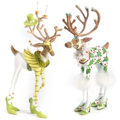 Holiday|Room Accents|MacKenzie-Childs Patience Brewster Dash Away Prancer Reindeer Figure