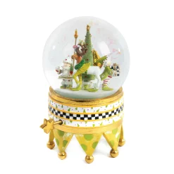 Holiday|MacKenzie-Childs Patience Brewster Dash Away Santa Snow Globe