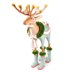 Holiday|Room Accents|MacKenzie-Childs Patience Brewster Dash Away Dasher Deer Display Figure
