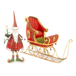 Holiday|MacKenzie-Childs Patience Brewster Dash Away Sleigh Ornament