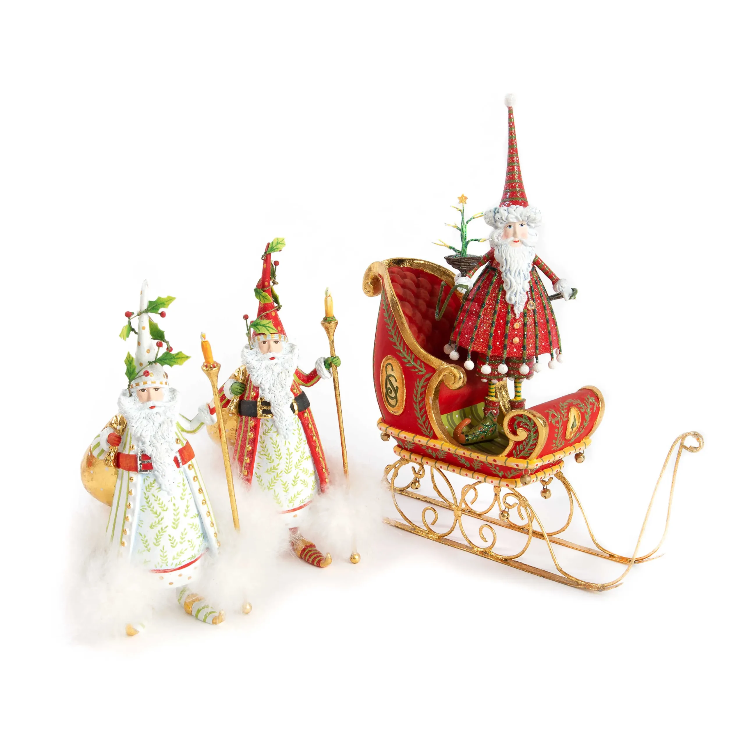 Holiday|MacKenzie-Childs Patience Brewster Dash Away Sleigh Ornament
