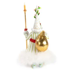 Holiday|Room Accents|MacKenzie-Childs Patience Brewster Dash Away Candlelight Santa Figure
