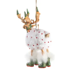 Holiday|MacKenzie-Childs Patience Brewster Dash Away Blitzen Reindeer Ornament