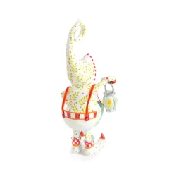 Holiday|MacKenzie-Childs Patience Brewster Dash Away Santa's Lantern Elf Ornament