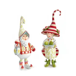 Holiday|MacKenzie-Childs Patience Brewster Dash Away Santa's Lantern Elf Ornament