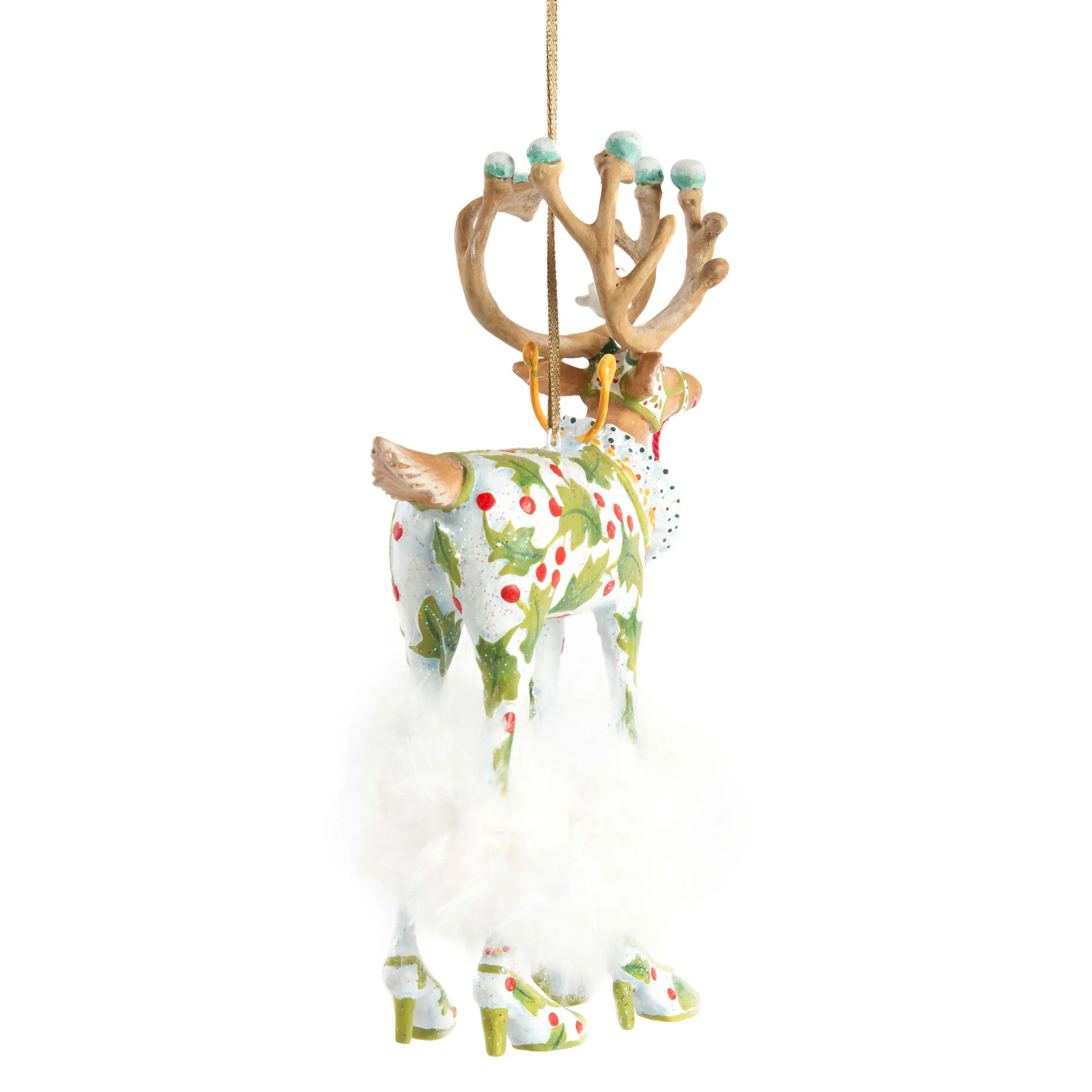 Holiday|MacKenzie-Childs Patience Brewster Dash Away Vixen Reindeer Ornament