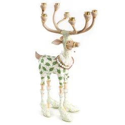 Holiday|Candles & Fragrances|MacKenzie-Childs Patience Brewster Dash Away Vixen Reindeer Candelabra