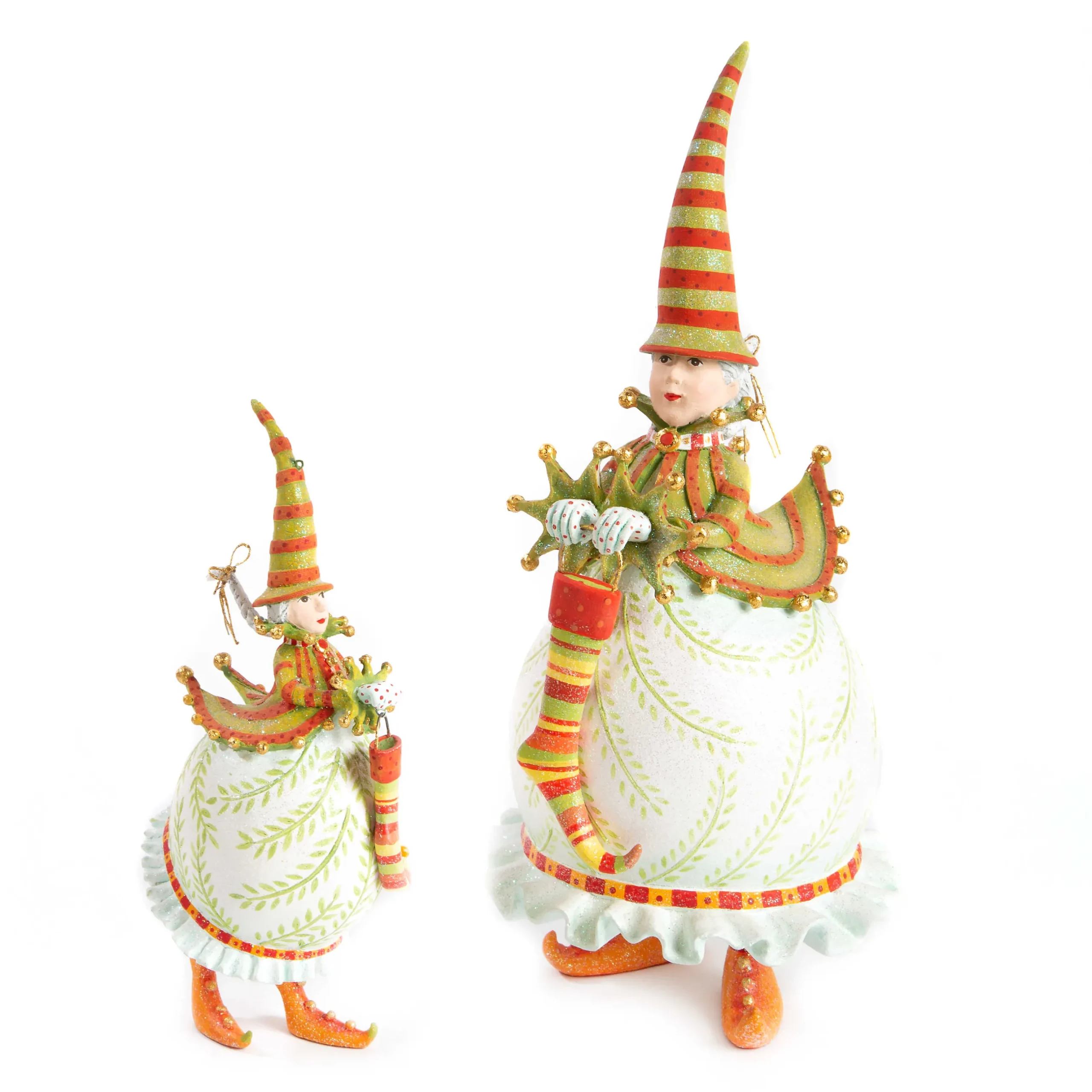Holiday|MacKenzie-Childs Patience Brewster Dash Away Mrs. Santa Ornament