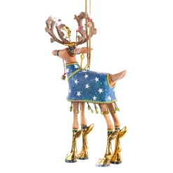 Holiday|MacKenzie-Childs Patience Brewster Dash Away Comet Reindeer Ornament