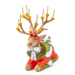Holiday|MacKenzie-Childs Patience Brewster Dash Away Sitting Dasher Reindeer Figure