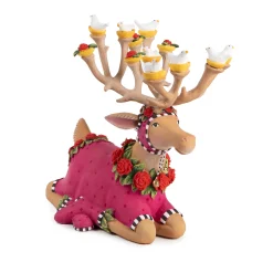 Holiday|Room Accents|MacKenzie-Childs Patience Brewster Dash Away Sitting Donna Reindeer Figure