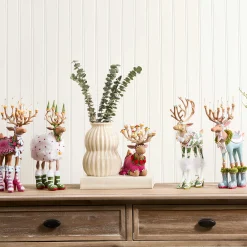 Holiday|Room Accents|MacKenzie-Childs Patience Brewster Dash Away Sitting Donna Reindeer Figure