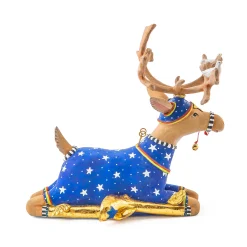 Holiday|MacKenzie-Childs Patience Brewster Dash Away Sitting Comet Reindeer Figure