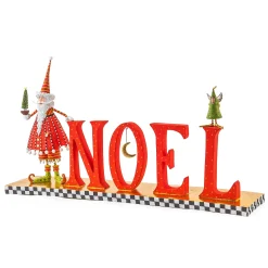 Holiday|MacKenzie-Childs Patience Brewster Dash Away NOEL Decor