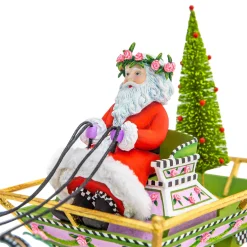 Holiday|MacKenzie-Childs Patience Brewster Holiday Caroler Horse Drawn Sleigh
