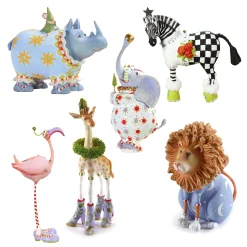 Holiday|MacKenzie-Childs Patience Brewster Jambo Mini Ornament Set