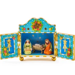 Holiday|MacKenzie-Childs Patience Brewster Mini Nativity Retablo
