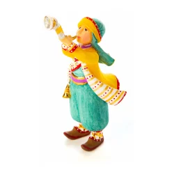 Holiday|Room Accents|MacKenzie-Childs Patience Brewster Mini Nativity Shofar Player